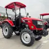 Trator Luoyang Grange 504 Diesel Tração nas Quatro Rodas Veículo de Transporte Multifuncional Todo-o-Terreno Trator Agrícola de Quatro Rodas