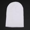 Comércio Exterior Cor Sólida Chapéu Tricotado Feminino Outono e Inverno Combina com Tudo Aba Leve Cor Sólida Acrílico Lã Chapéu Masculino Estilo Coreano Gorro de Pulôver Adiciona Pequeno