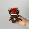 Mini Buquê de Bolso para Meet & Greet Rosas Girassóis Flores Preservadas Flores Artificiais Caixa de Lembrancinha de Festa Decoração de Presente de Aniversário