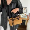 Bolso de Hombro Patchwork Moda Retro para Mujer 2026 Nuevo Estilo Sensación Relajada Gran Capacidad Versátil para el Viaje Diario Tote