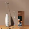 Espumador de Leche, Espumador de Café, Espumador Eléctrico Doméstico de Leche, Batidor de Leche, Batidor de Huevos de Mano, Espumador de Leche