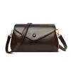 Nuevo bolso cilíndrico con tapa abatible transfronterizo para mujer, simple, retro, de lujo ligero, a la moda, versátil, de gran capacidad, para hombro o cruzado