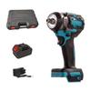 Llave Eléctrica Makita 400 de Alto Torque Sin Escobillas Carga Pesada Cañón de Aire Especial para el Hogar Impacto de Batería de Litio para Reparación Automotriz