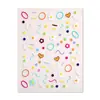 Pegatinas para Uñas Línea Dopamina 5D en Relieve Puntos Coloridos Línea Círculo Pegatinas de Arte para Uñas Joyería Estilo Sl