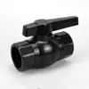 Cotovelo, T, conexões retas para tubos de água de plástico preto puro, conector preto brilhante para aquário