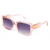 Gafas de Sol Retro Personalizadas de Marco Grande Transfronterizas para Hombre, Gafas de Moda y Versátiles, Gafas de Sol con Protección Solar para Mujer 868 B1041