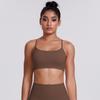 Nova Roupa de Yoga Cloud Sense Top Cruzado Costas Bonitas Sutiã Colete de Yoga Respirável Secagem Rápida Fitness Esportivo Lingerie para Mulheres