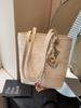 Bolso de Mano Pequeño con Bloques de Color en Relieve de Moda Transfronterizo para Mujer 2026 Nuevo Bolso de Hombro Versátil para el Trabajo Bolso Cubo de Primavera