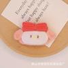 ¡Oferta Especial! Pinzas para el pelo tejidas a mano de Sanrio, versión coreana, para niños, Accesorios para el pelo de niña My Melody famosos en Internet, Pinzas laterales lindas