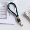 Cordón para Teléfono Color Dopamina Llavero de Cámara Correa de Muñeca Anti-Pérdida Cuerda para Bolsa de Botella de Agua Cordón Corto Tejido
