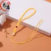 Cuerdas para colgar, cordones de nudo chino, cordones para accesorios de mano, bolsitas, cordones tejidos a mano, colgantes de cuerda de mano con cuentas de jade al por mayor