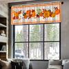 1 pieza patrón de múltiples colores patrón cortina corta cortina de cocina media cortina transfronteriza Halloween decoración ventana pequeña poliéster algodón