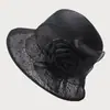 Moda Feminina Nova de Verão Chapéu de Palha Ogeni com Flores Dobrável Chapéu de Sol para Proteger do Sol Chapéu de Sol para Lazer ao Ar Livre Viagem