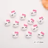 Acessórios de Unha Vestíveis de Resina, Acessórios de Joia Artesanais Imitando Gatinho para DIY, Decorações para Nail Art, Brincos, Acessórios para Capa de Celular