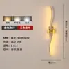 Fornecimento Direto Transfronteiriço Luminária de Parede Linha Minimalista Lâmpada de Grelha para Parede de Fundo de Sala de Estar Moderna Nórdica Lâmpada de Cabeceira Simples para Quarto