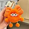 Pele de Coelho Rex Imitação Nova Criativa Laço Bola de Carvão Elfo Mochila Pendente de Boneca de Pelúcia Chaveiro de Carro