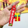 Nuevo Llavero Femenino Lindo Muñeco de Nieve Anciano Muñeca Colgante para Mochila Escolar Masculina Pareja Fábrica Colgante de Árbol de Navidad Dibujos Animados