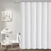Cortina de Ducha de Poliéster de Color Sólido Simple Moderna Cortina Divisoria de Baño Cortina de Baño de Exportación Hecha en Nantong, Jiangsu para Uso Doméstico