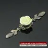 Alça de Cerâmica para Móveis Gaveta de Armário Buraco Único Minimalista Moderno Rústico Preto Branco Europeu Buraco Único Redondo Alça de Rosa