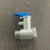 Válvula de Calentador de Agua Eléctrico Espesada de Cobre Puro Tipo Ángulo Solar Rosca Interna y Externa de 1/2 Pulgada Dn15 Válvula de Alivio de Presión de Energía Aérea