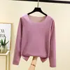Camiseta Base de Terciopelo para Mujer Otoño e Invierno Interior Cuello Redondo Adelgazante Manga Larga Resistente al Frío Ropa de Otoño talla grande con forro polar Camiseta Térmica Superior