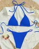 Praia Fonte Termal Sexy Senhoras Europeu e Americano Amazon Novo Biquíni Biquíni de Amarrar Roupa de Banho Roupa de Banho 2026