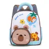 Mochila Infantil para Jardim de Infância, Pequena Mochila de Desenho Animado, Respirável e Leve, para Meninos e Meninas de 3-5 Anos