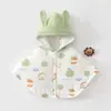 Manta para Bebê Outono e Inverno 160g Manto Acolchoado Quente Tipo Bebê Manto Espesso à Prova de Vento Roupas para Bebês e Crianças Anyang