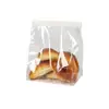 Bolsa Transparente para Pan Tostado Bolsa para Sándwich Bolsa para Bagel Europea Bolsa para Hornear Bolsa de Empaque Alambre Rizado Cierre Zip Bolsa al por Mayor