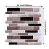 2022 nuevos adhesivos de pared 3D de gota de pegamento impermeables adhesivos de decoración de pared de mosaico cocina aceite impermeable transfronterizo