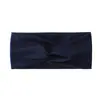 Diadema Deportiva Cruzada de Borde Ancho de Venta Caliente Transfronteriza, Lazo para el Cabello de Niña Lindo en Color Morandi, Diadema Simple para Lavarse la Cara