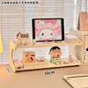 Prateleira de armazenamento de mesa de escritório multicamadas, organizador de mesa para dormitórios estudantis, prateleira de armazenamento de canto com aumento de altura