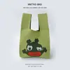 Bolso Tote Nuevo de Moda con Lindo Diseño de Animal, Bolso de Mano Versátil para Mujer, Estilo Coreano y Japonés, Bolso de Punto para Exteriores para Damas