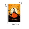 Tecido de Fundo Personalizado para Halloween Transfronteiriço Cortina de Porta Bandeira de Jardim Faixa Casal Dia dos Mortos Suprimentos para Festa em Bar Bandeira