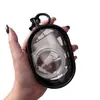 Bolsa de Armazenamento Transparente para Cabos de Dados, Caixa de Armazenamento, Capa Protetora Transparente para Gerenciamento de Cabos, Bolsa Portátil para Carregador de Viagem