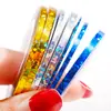 Três tamanhos/conjunto transfronteiriço 31 cores de manicure cor laser ouro e prata com adesivo de unha decorativo adesivo