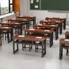 Mesa Larga de Sala de Conferencias, Pupitres y Sillas Escolares, Mesa de Capacitación para Adultos, Escritorio de Estudio, Escritorio para Clase de Tutoría, Escritorio de Estudiante