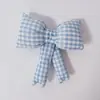 Tela de Algodón Relleno Estilo Coreano Lazo Cola de Golondrina Cuadros de Tela Relleno de Algodón Accesorios para Joyería Accesorios para Ropa DIY Accesorios para el Cabello Hechos a Mano