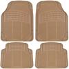 Tapetes para coche tapetes de PVC impermeables antideslizantes fácil limpieza resistentes a la suciedad resistentes al desgaste tipo alfombra recortables para coche tapete para pies