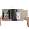 Portatarjetas de Acordeón de Cuero Genuino Estilo Japonés Transfronterizo, Billetera Pequeña para Monedas con Múltiples Ranuras para Tarjetas, Cartera Plegable Ultradelgada Estilo Japonés