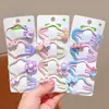 Pasador de Color Gradiente para Niñas Nuevo Pasador de Nube Pinza Lateral para Niña Pasador para Flequillo de Niña Accesorios para el Cabello