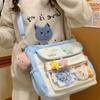 Bolsa de Lona para Mujer, Hombro, Pequeña, Fresca, Versátil, Bolsa de Dolor, Bolsa para Llevar Libros, Bolsa Tote de Gran Capacidad, Bolso Cruzado para Estudios