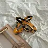 Super Fada Romântica Borboleta Vazada Presilha de Cabelo Temperamento Francês Ácido Acético Presilha de Cabelo Meio Presilha de Cabelo Pinça Tubarão Acessório de Cabelo