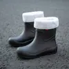 Nuevos zapatos impermeables para mujer, botas de lluvia de tubo corto, botas de agua para adultos de tubo bajo, moda, estudiantes, antideslizantes, resistentes al desgaste, coreanas, para cuatro estaciones, ropa de exterior
