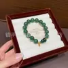 Pulseira Coração Azul Claro de Jade Hetian Natural, Pingente de Paz de Jaspe Jade Hetian, Pulseira de Jaspe Jade Hetian