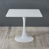 Mesa de Espera para Salón de Uñas, Mesa Auxiliar Tulipán para Balcón, Mesa Redonda Pequeña, Mesa de Comedor, Mesa de Café, Mesa Redonda para Apartamento Pequeño para Uso Doméstico