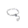 Cadena de Amor Nueva Transfronteriza Anillo de Tirar Moda Femenina Diseño Versátil Sentido de Diseño Borla Nariz de Cerdo Anillo para Dedo de Comida Personalizado