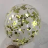 Balões de Lantejoulas Transparentes de 12,28 polegadas, Bolas Coloridas de Confete de Folha de Alumínio, Decoração de Aniversário e Festival para Crianças