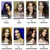 Pedido Estrangeiro Creme Tintura de Cabelo Tintura de Cabelo A+B Óleo de Cozimento Duplo Creme Tintura Colorido Popular para Uso Doméstico Sem Danificar o Cabelo