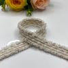 Ouro e prata seda coreana pequena borla perfumada teia DIY bolsas sapatos e chapéus tira decorativa acessórios de roupas fabricantes em estoque